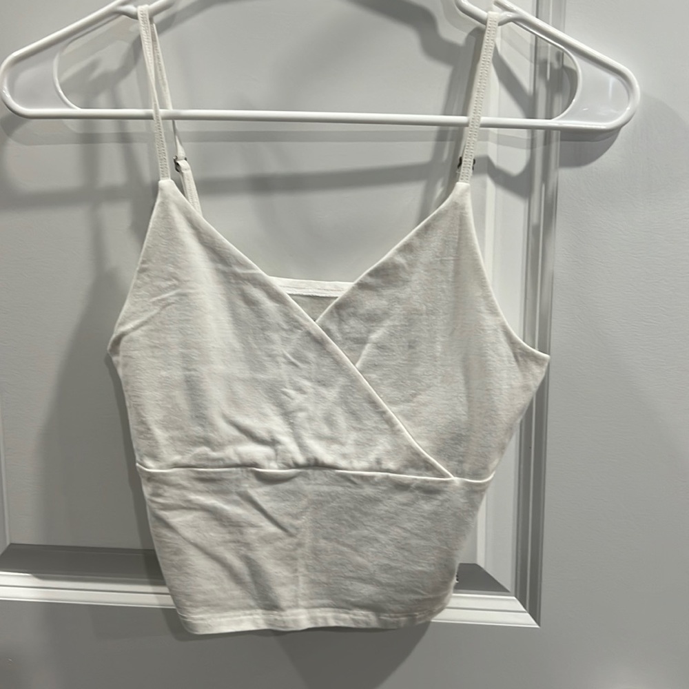 White Hollister Tank Top